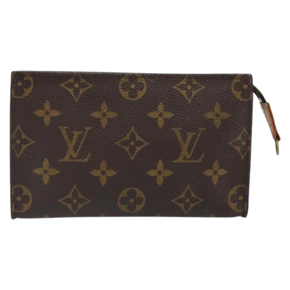 Louis Vuitton Monogram Bucket PM Accessory Pouch Brown